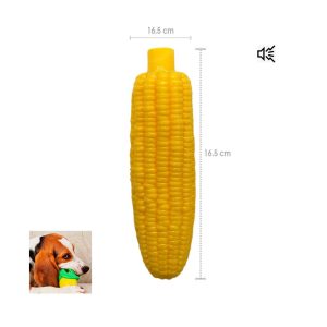 Juguete para Perro en Forma de Elote 17 cm - Plástico Durable y Seguro