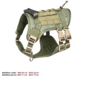 Arnés Táctico para Perros - Talla M